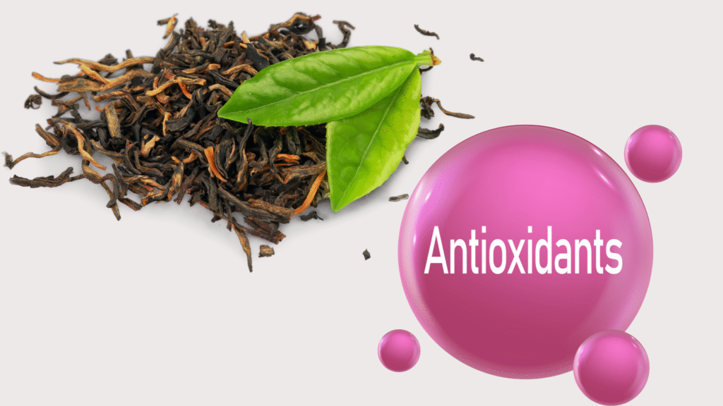 Theaflavins and thearubigins in English Breakfast Tea as powerful antioxidants